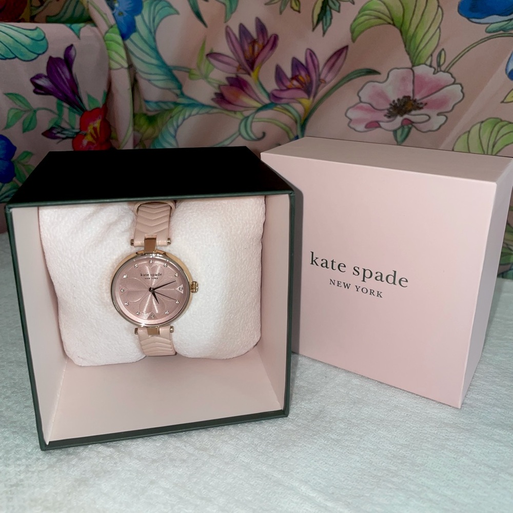 Kate Spade Four Clover Watch Rose Gold